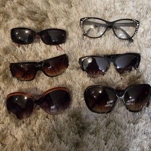 Lot of 6 sunglasses
